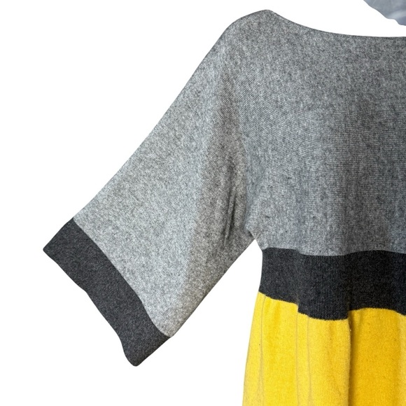 Lord & Taylor 100% Cashmere Y2K Babydoll Tunic Sweater Top Kimono Sleeve L - Picture 4 of 8